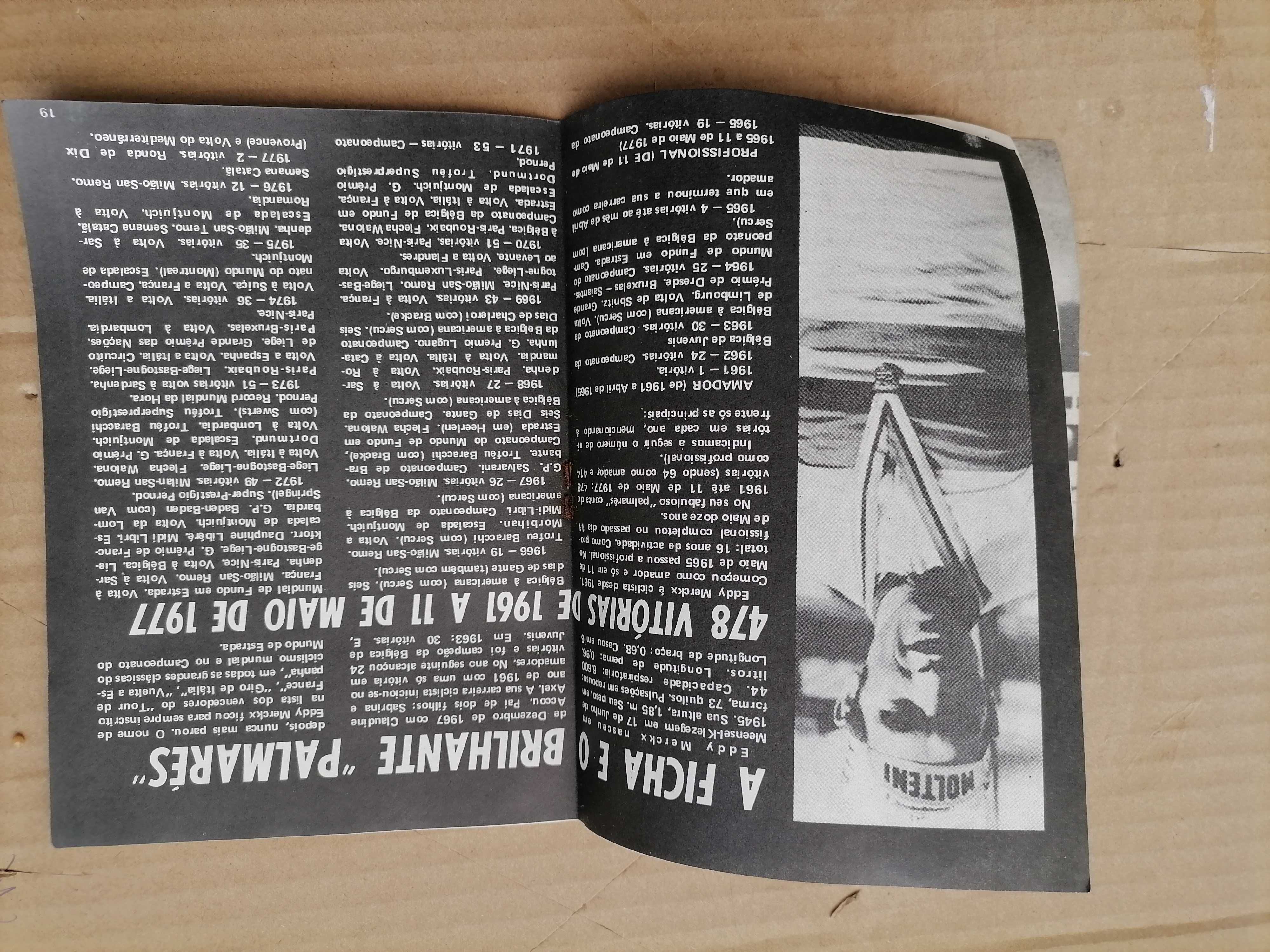 Ídolos do Desporto 1977 EDDY MERCKX Nº 16