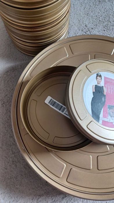 Caixas de filmes antigas Tobis