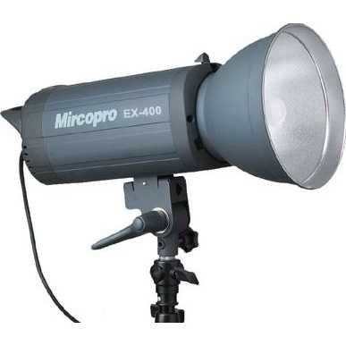 Студийное освещение вспышка Mircopro EX-400