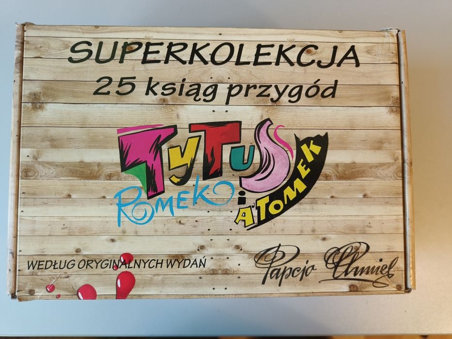 Superkolekcja Tytus, Romek i ATomek, 25 ksiąg