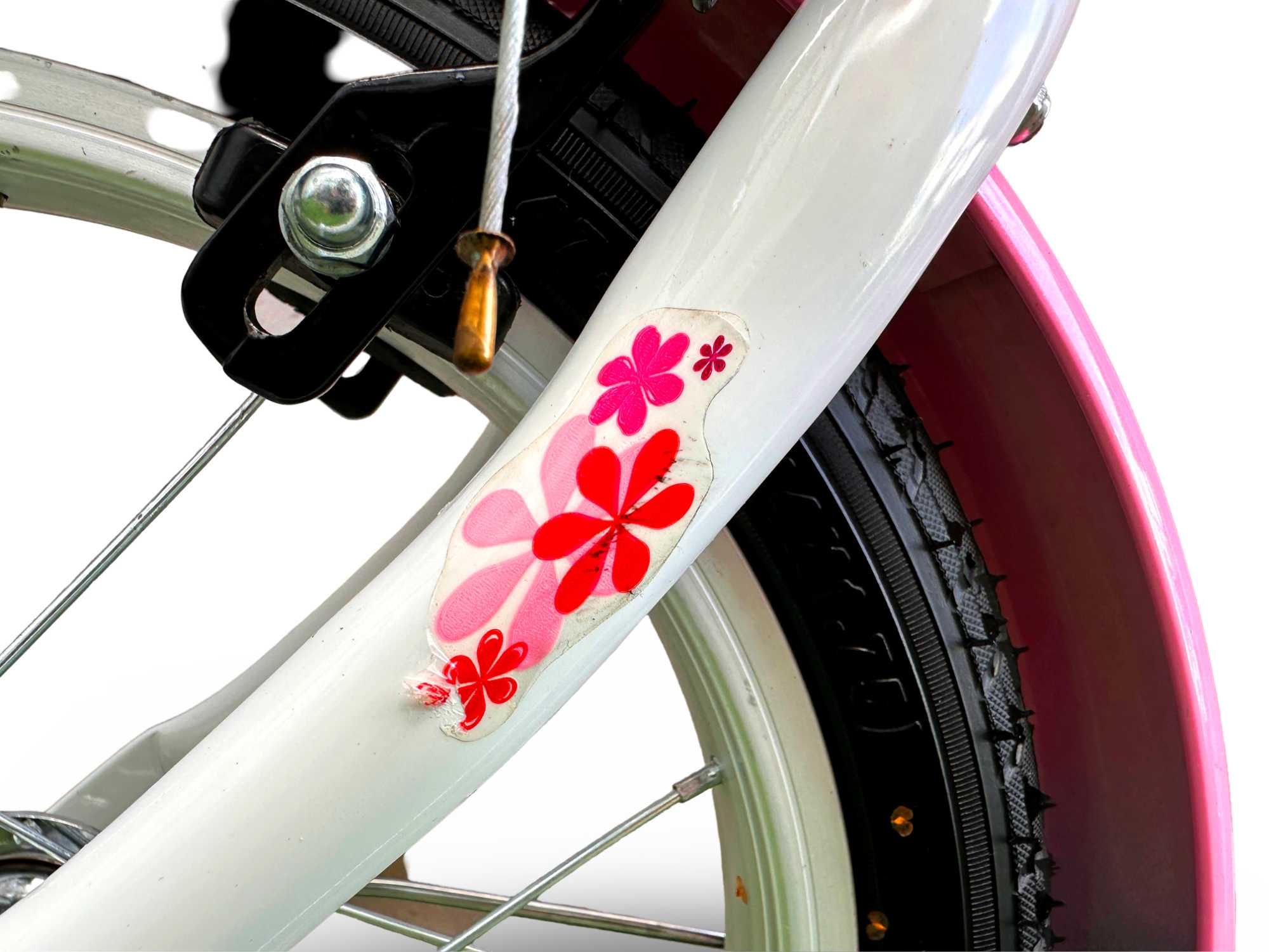 Rower Dziecięcy VERMONT GIRLY SUMMER Koła 14" Błotniki Bagażnik