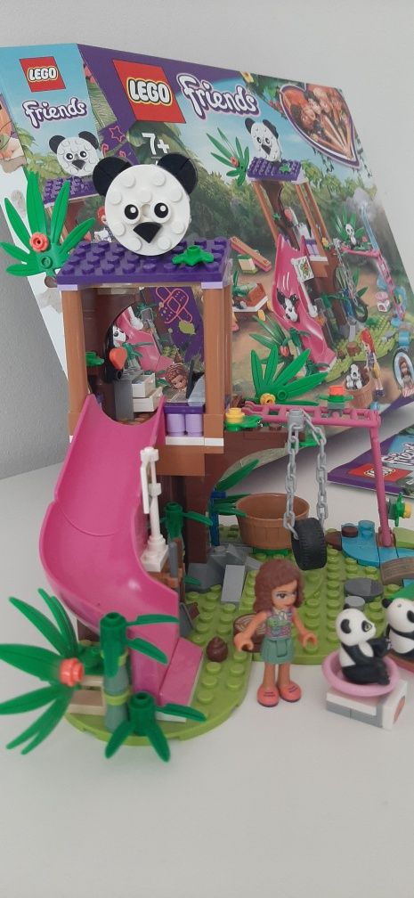 Lego friends 41422 domek pandy zjeżdżalnia kompletny