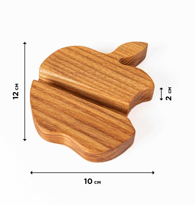 Дерев'яна підставка під телефон