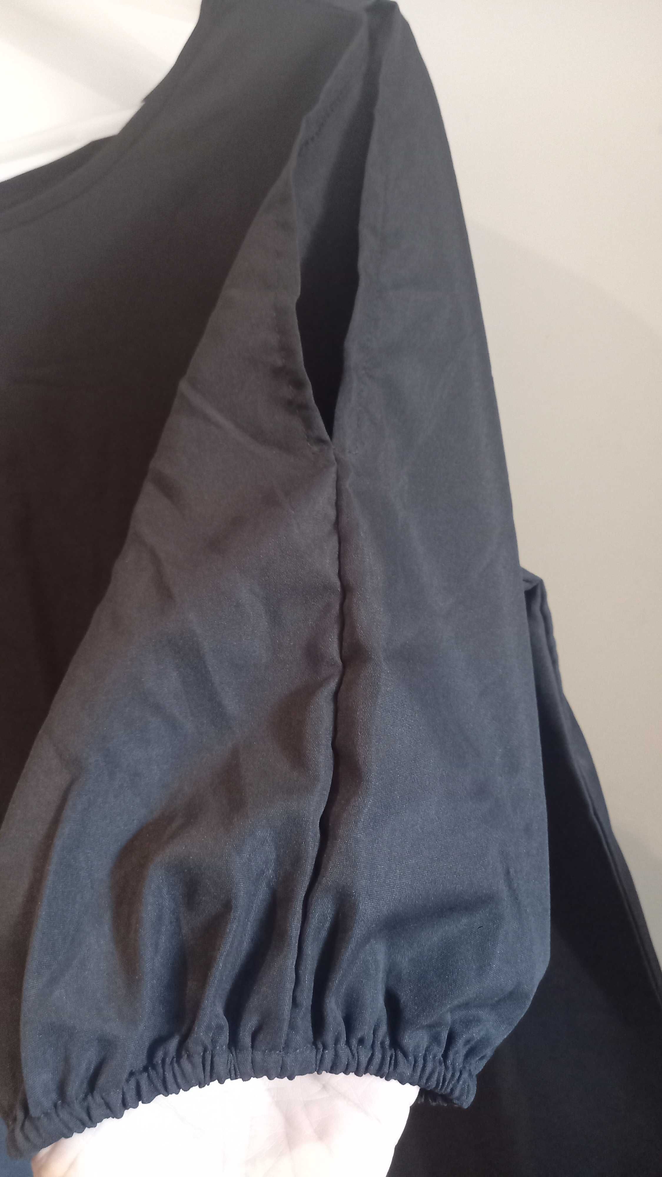Vestido preto, simples e fresco, comprido - M - Shein