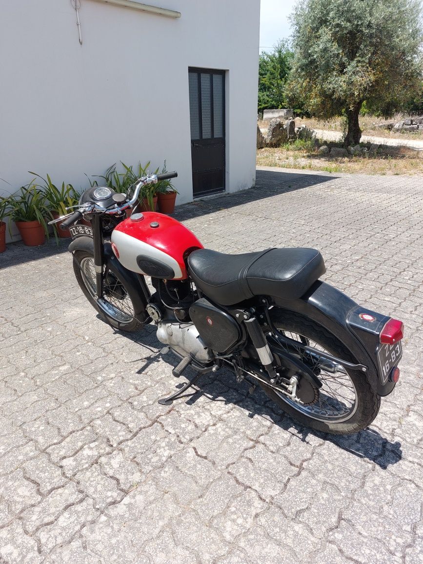 Mota BSA 350cc 1954