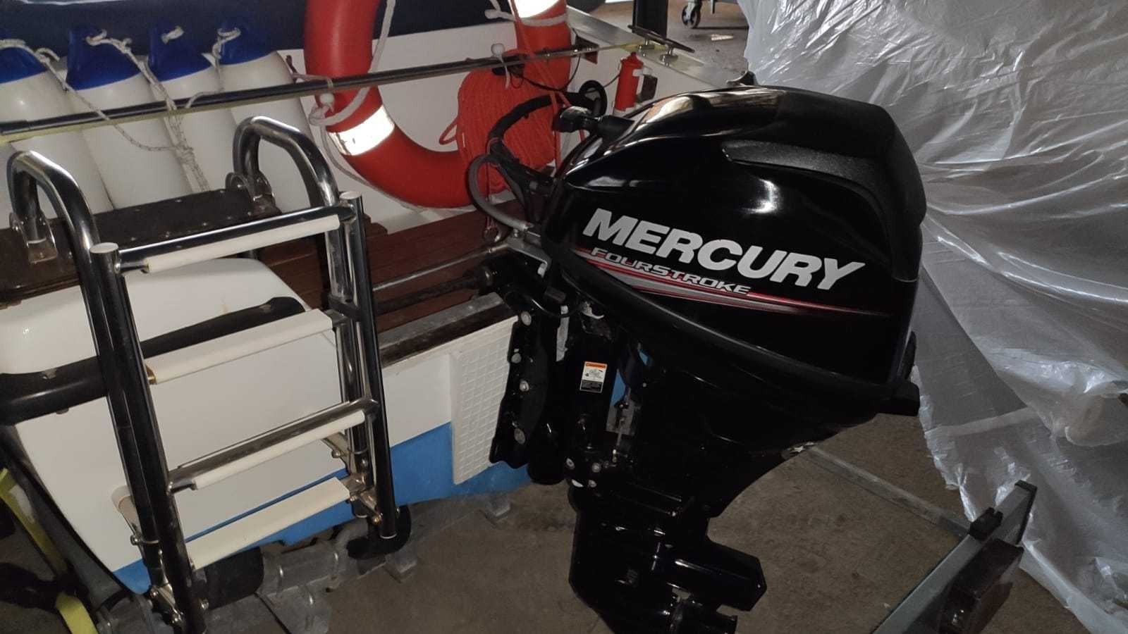 Silnik  Mercury 2017r wtrysk   20ps  power trym  rozrusznik  manetka