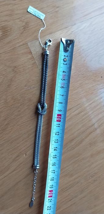 Bransoletka srebrna apart nowa