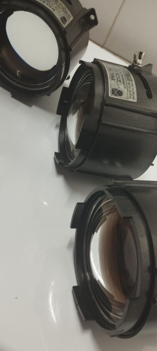 Lentes de projeção DELTA 77 made in U.S.A.