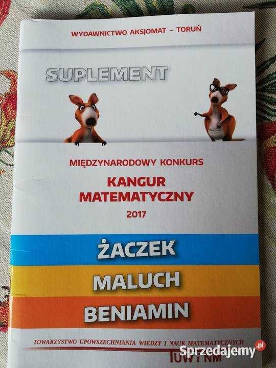 Matematyka z wesołym Kangurem 2 szt. Aksjomat Toruń