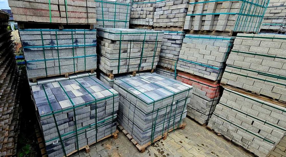 Kostka brukowa płyty 50x50 7cm grube II gatunek NOWE 39zł/m2