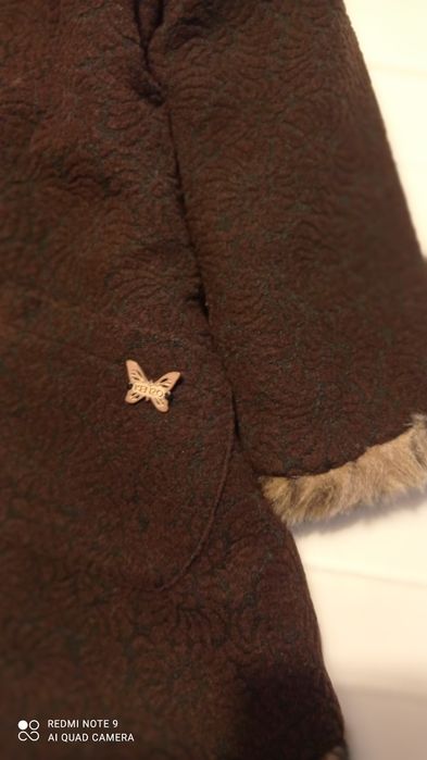 Casaco comprido KENZO de menina dupla face