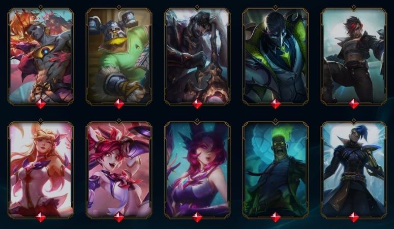 Аккаунт LoL со скином многогранная Джинкс(Arcane fractured Jinx)