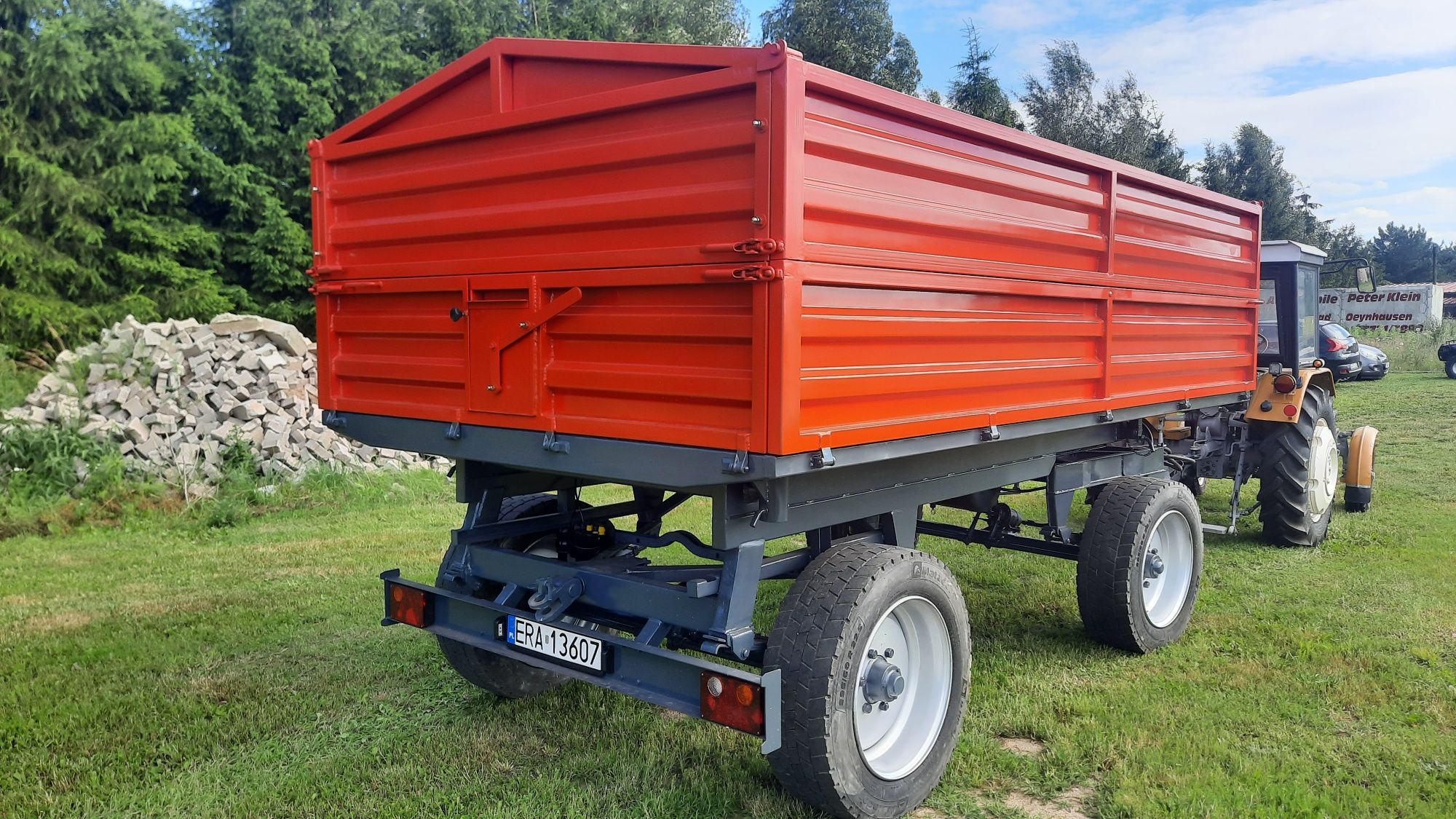 Przyczepa rolnicza wywrotka Autosan D-47A