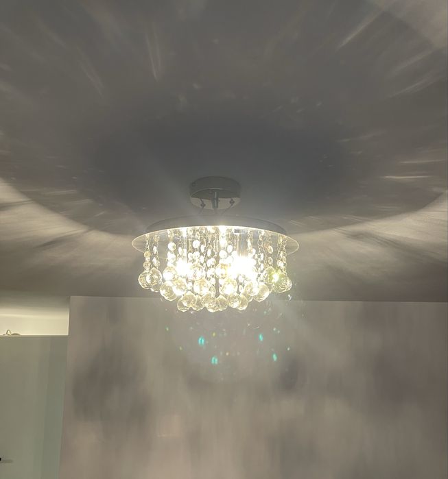 Plafon żyrandol krysztalowy