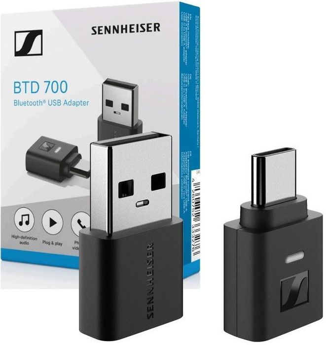 SENNHEISER BTD 700 uniwersalny

nadajnik Bluetooth 5.4, aptx

Lossless