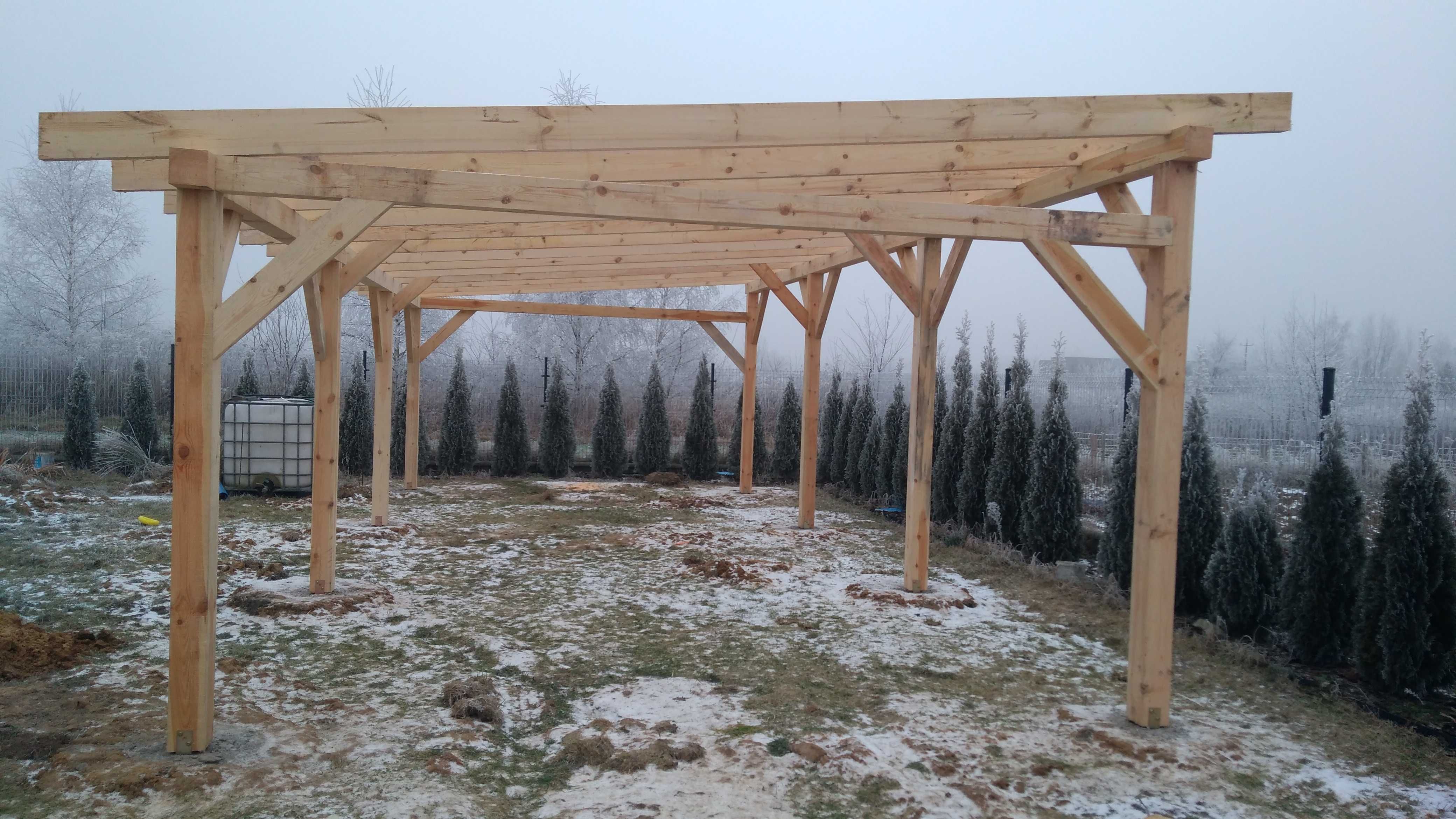 WIATA jednospadowa pod fotowoltaikę 10 x 4,5