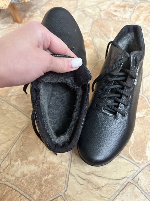 Кожаные мужские ботинки