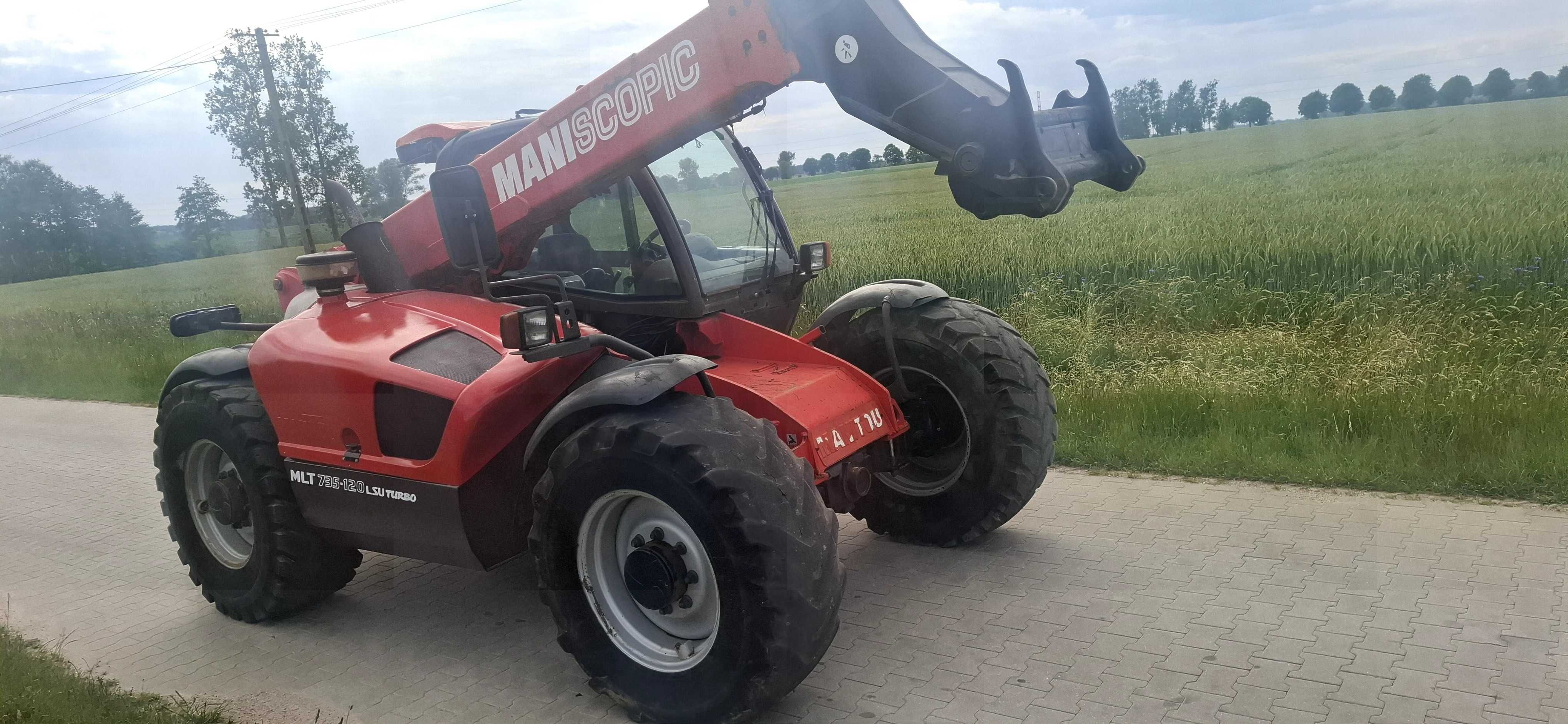 Ladowarka Manitou 735-120 lsu, Klima Manual