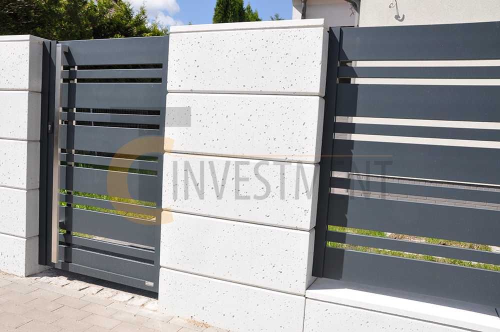 Bloczki ogrodzeniowe betonowe   Bloczek ogrodzeniowy betonowy PREMIUM