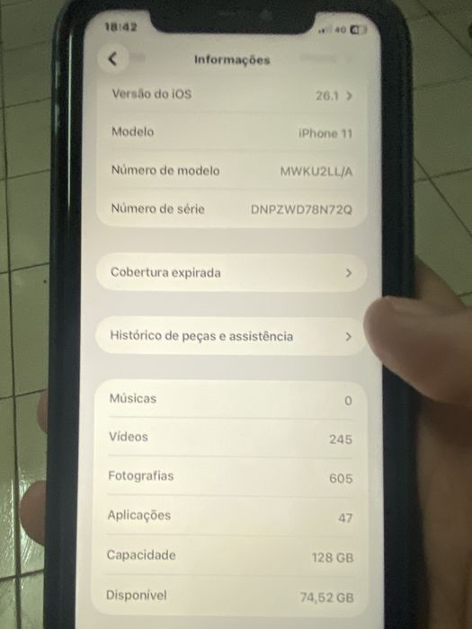 Iphone 11 (ler descricao)