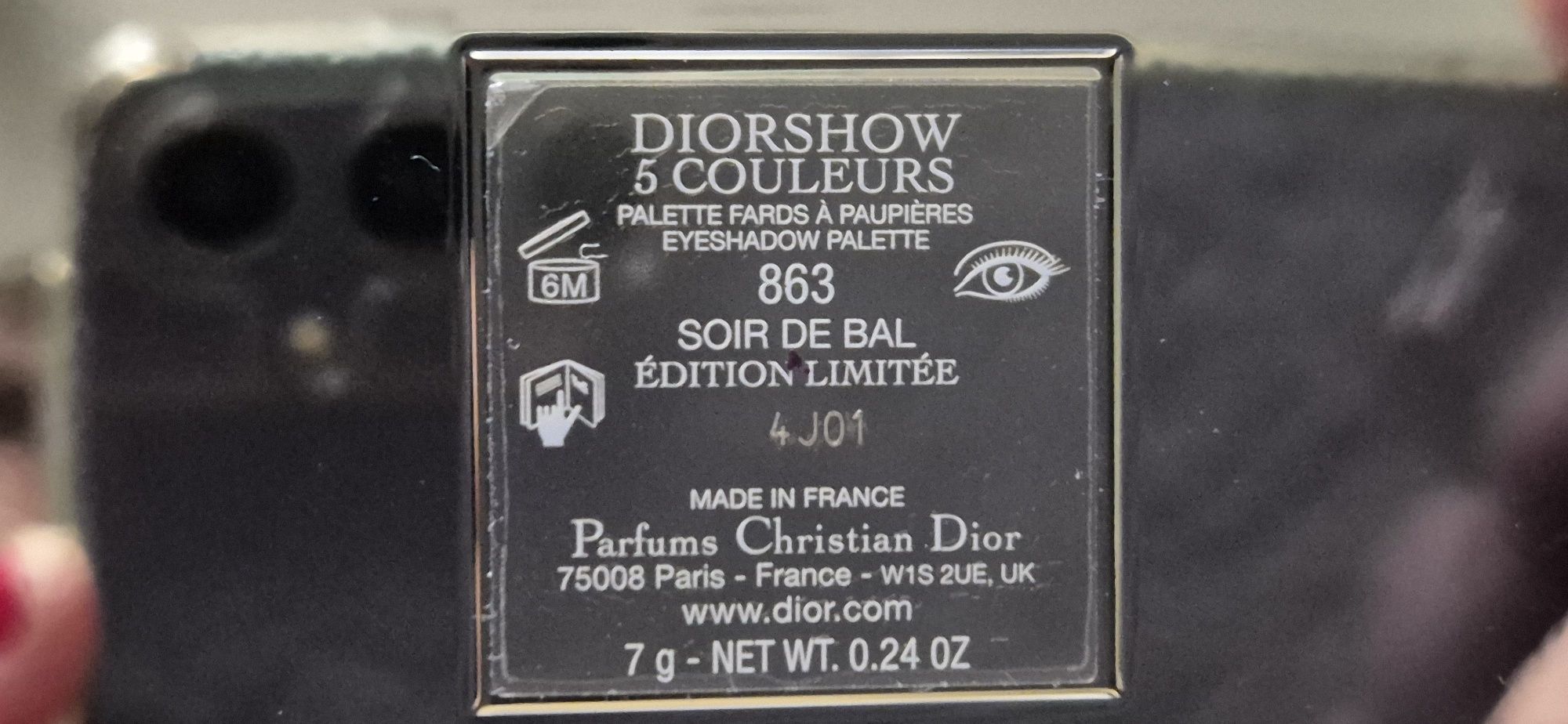 Paleta cieni Dior Świąteczna Edycja  2024