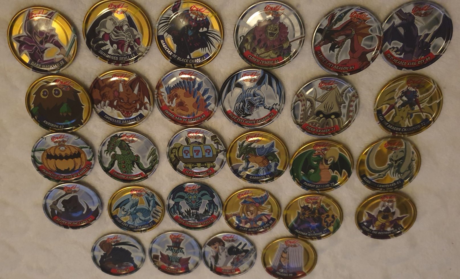 Tazos - Yu gi oh Duel Tazos, Pokemon Nox