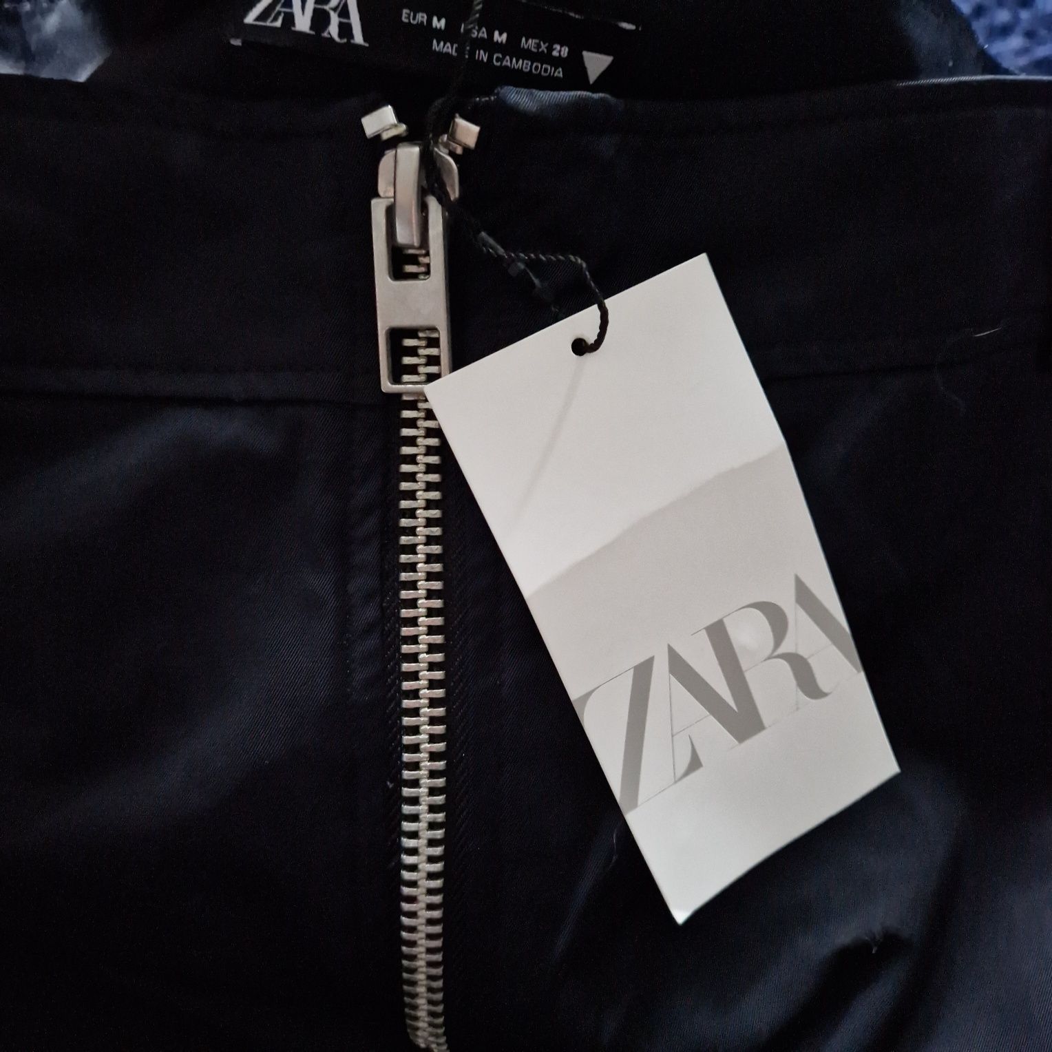 Nowe szerokie spodnie Zara