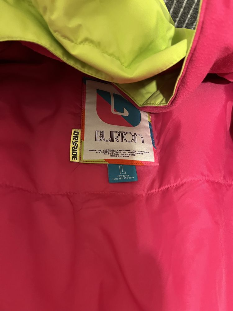 Kurtka narciarska Burton damska L/M - rownież dla młodej Juniorki