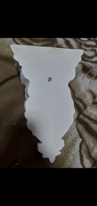 Полочка старинная, подсвечник старинный, кронштейн, барельеф, лепнина