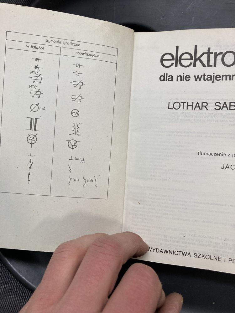 Książka Elektronika dla niewtajemniczonych Lothar Sabrowsky