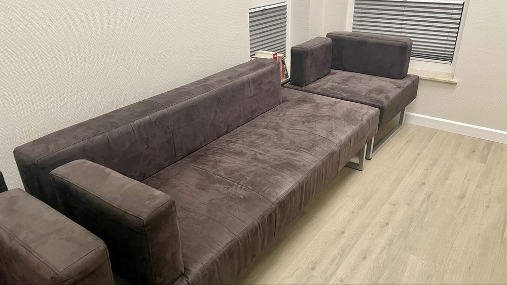 Zestaw kanapa/sofa i dwa fotele