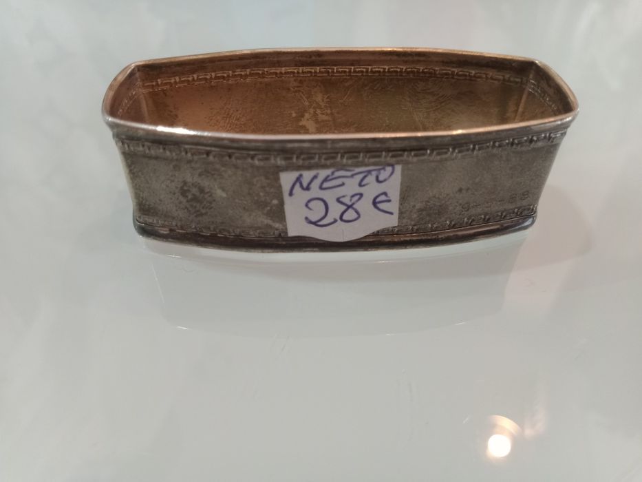 Porta papel em prata