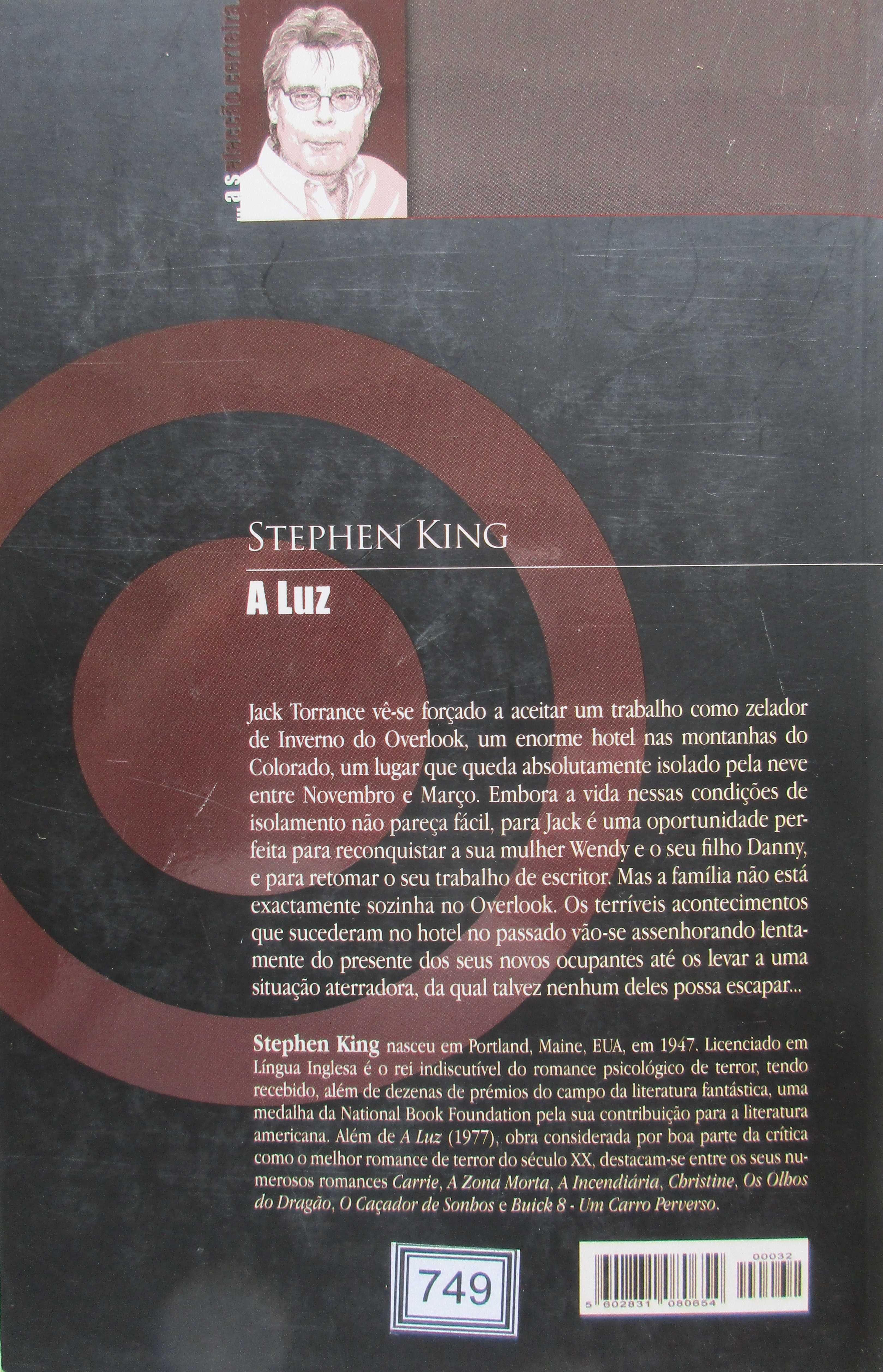 Stephen King - - - A Luz - - - - - Livro
