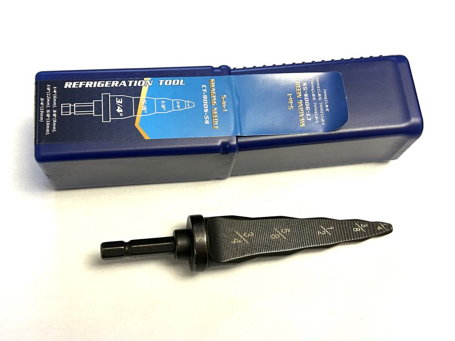 Расширитель труб, развальцовка трубок, сверло ступенчатое