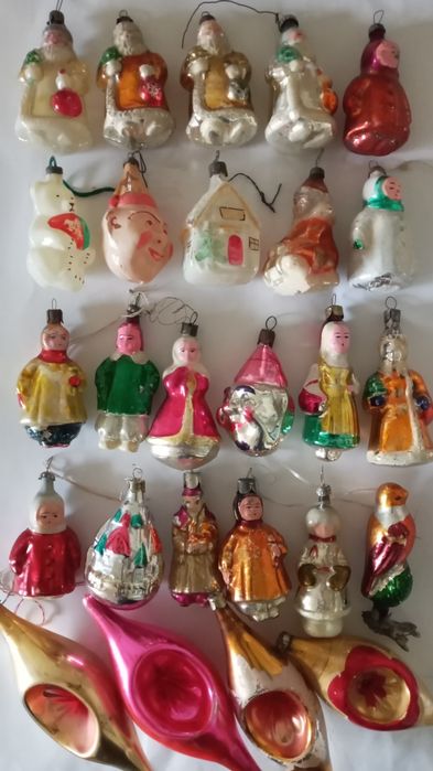 Маяк  часы обезьянка  елочные  игрушки  ссср