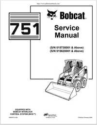 Ładowarki BOBCAT Instrukcje PDF Serwisówki Katalog Części Schematy ENG