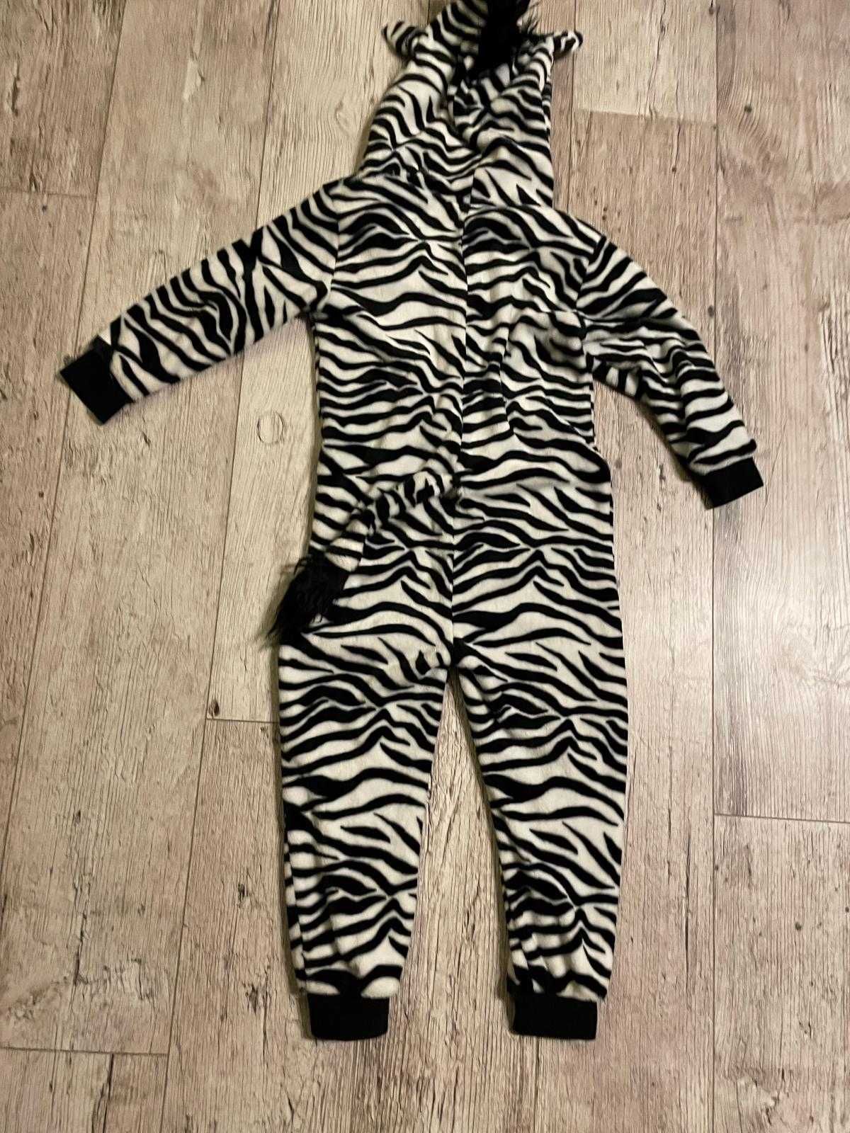 Super kombinezon zebra Lindex roz. 110-116 cm