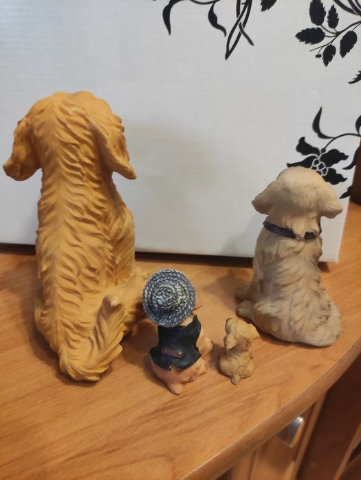Figurki Golden Retriever zestaw