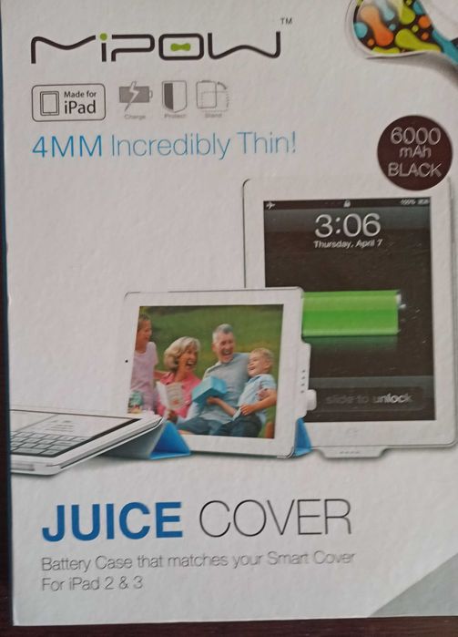 iPad 2.2 c аккумулятором Mipow Juice Cover SP106