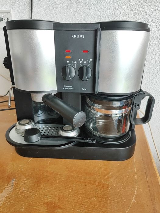 Máquina de café dupla