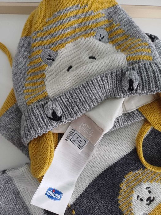 Conjunto gorro e cachecol Bebe menino Novo