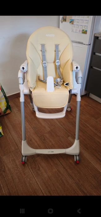 Cadeira de Alimentação Peg Perego Prima Pappa – Usada em Bom Estado