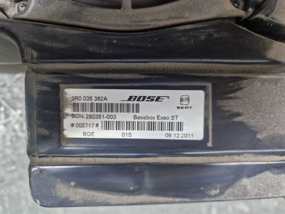 Subwoofer Bose Seat Exeo 3R0.035.382.A