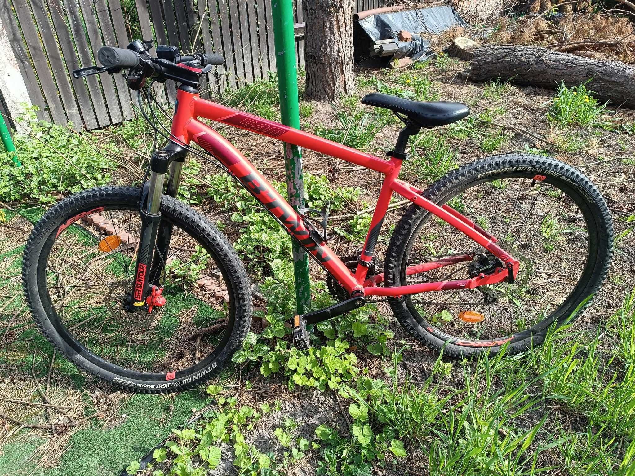 Rower górski MTB B-Twin 540, lekki, hydrauliczny hamulec, nówka