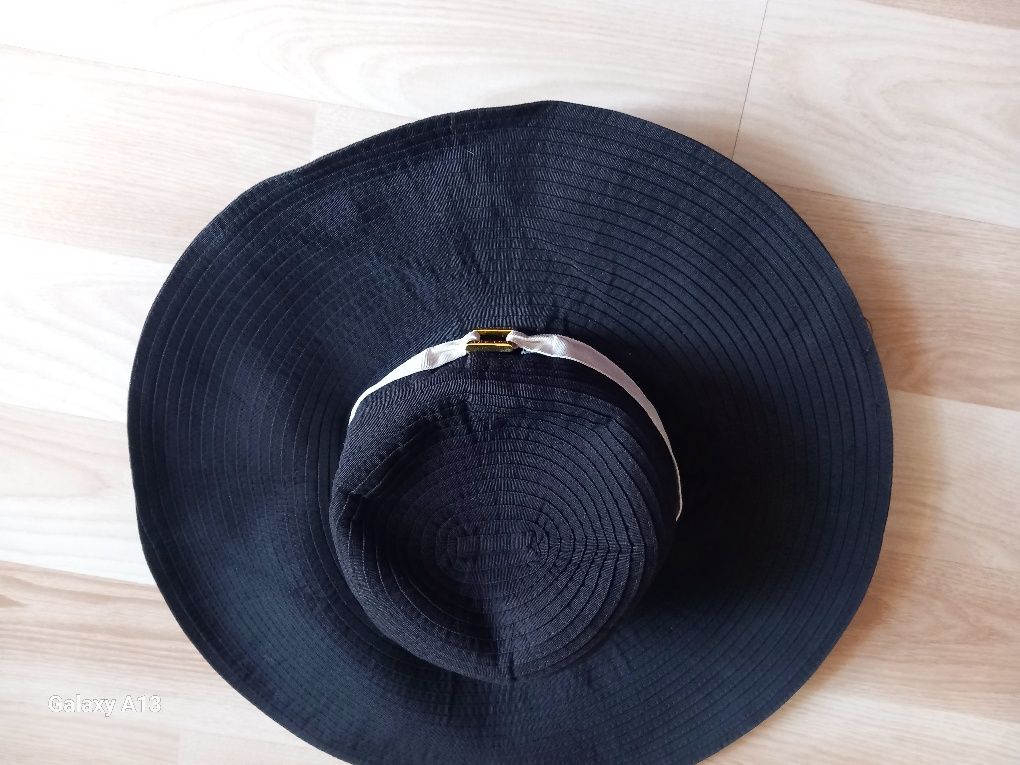 Ralph lauren duży kapelusz plazowy damski