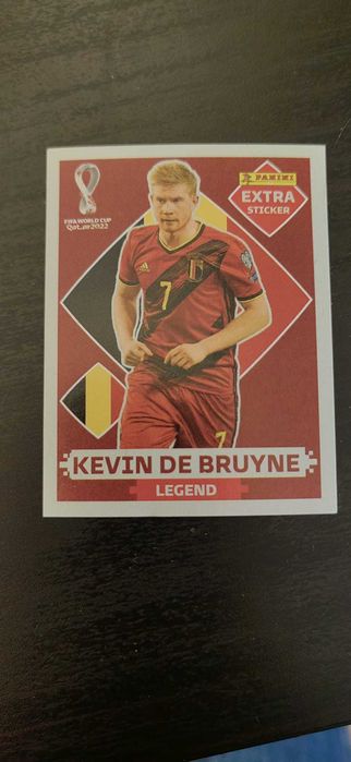 Cromo legend Kevin de Bruyne Qatar 2022