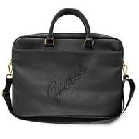 Guess Torba Gucb15Pusasbk 16" Czarny/Black Saffiano Script