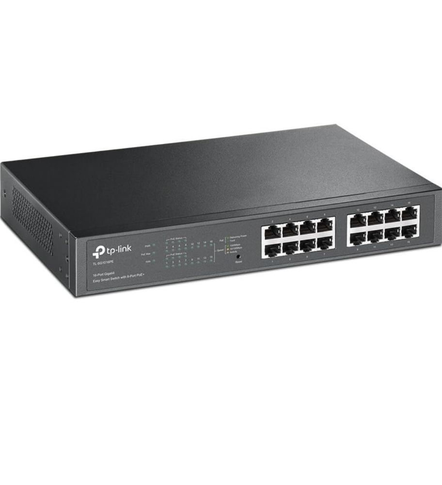 TP-Link 16-Port Gigabit Easy Smart Switch ( TL-SG1016PE )