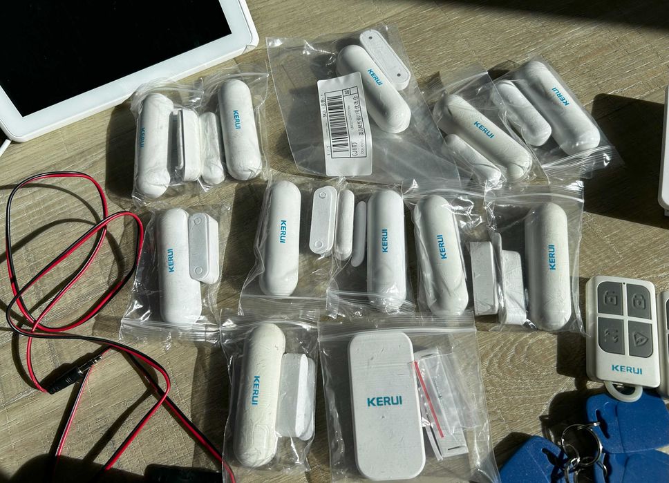Alarme casa Kerui K7 WIFI GSM como novo