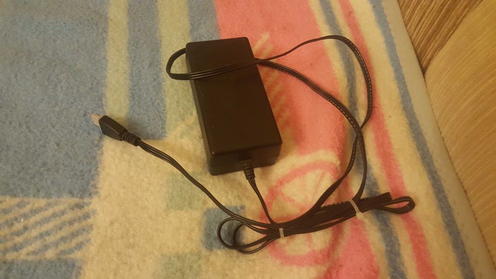 zasilacz do drukarki HP niebieski, czarny, szary wtyk!!